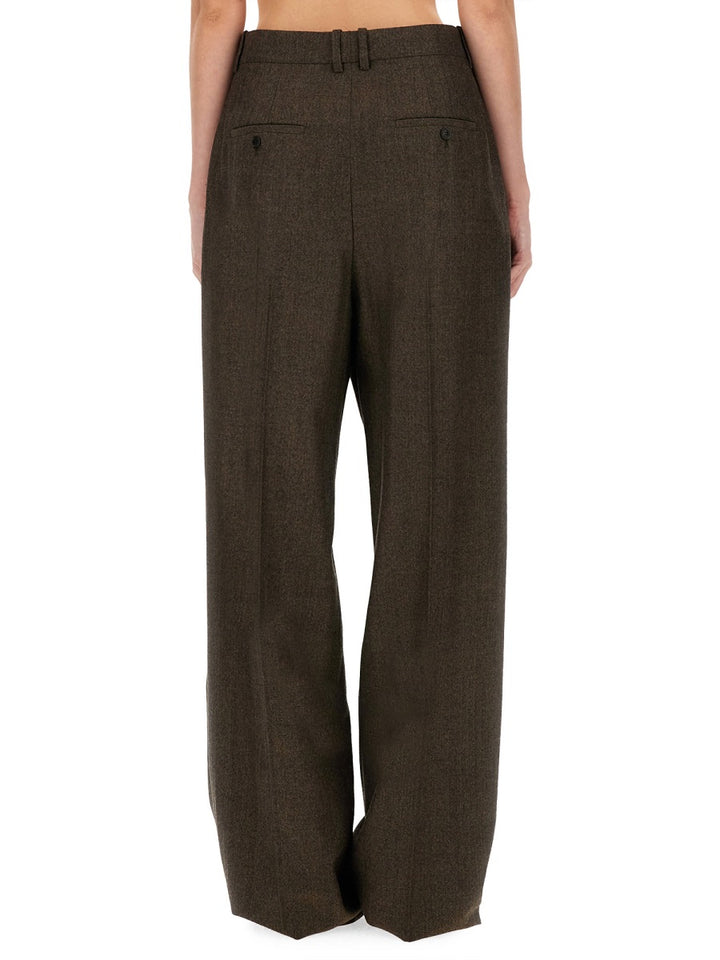 Saint Laurent Pantaloni - Marrone | Wanan Luxury