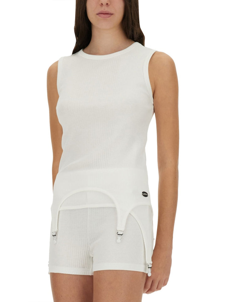 Jean Paul Gaultier Top - Bianco | Wanan Luxury