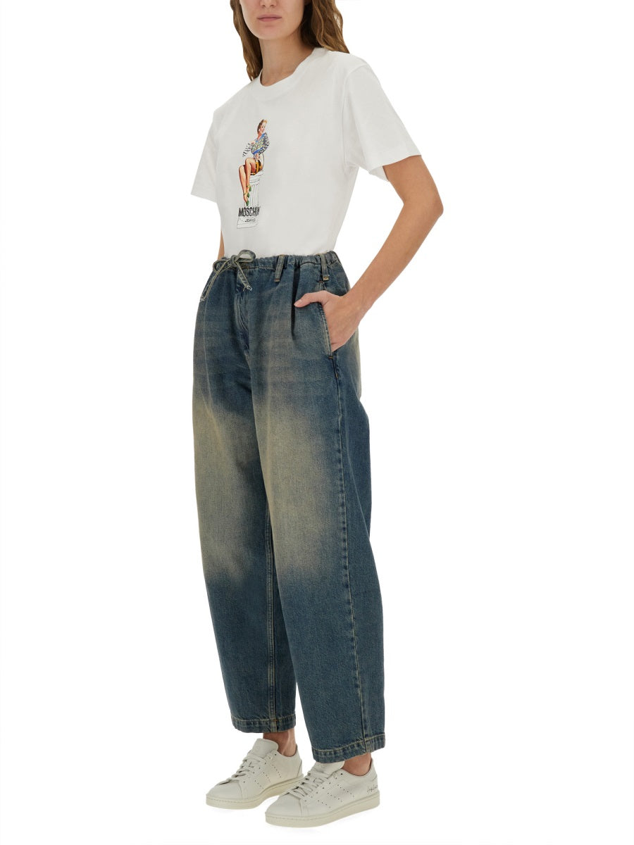 Moschino Jeans Pantaloni - Blu | Wanan Luxury