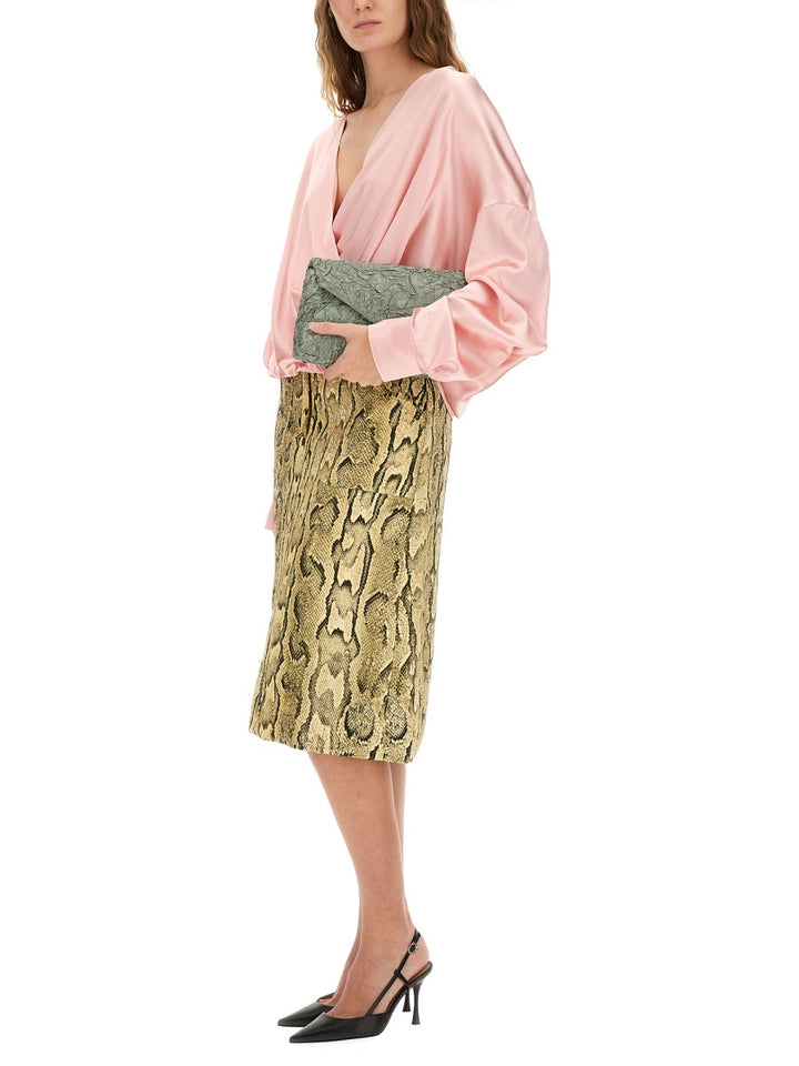Dries Van Noten Gonne - Animalier | dff61491c3bc5997a728cb77e6792447570033b8