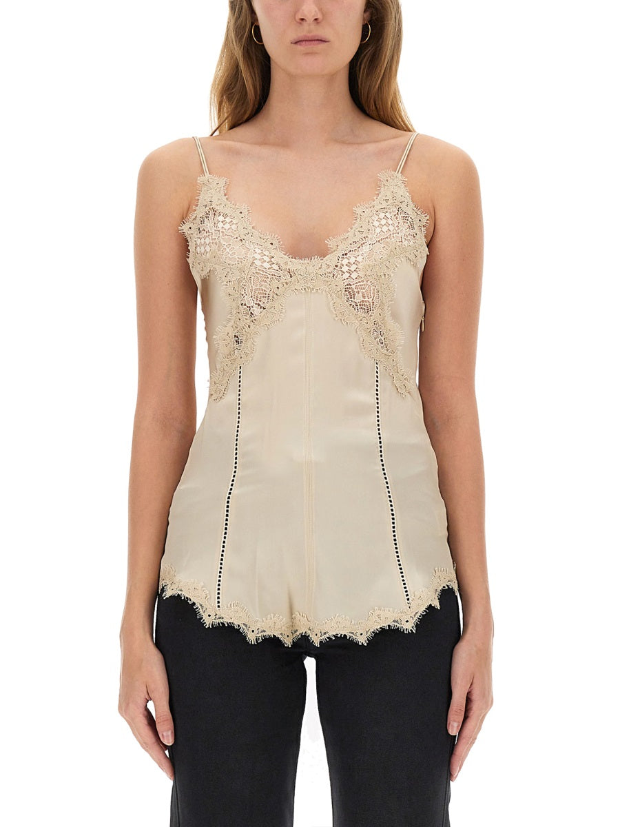 Isabel Marant Top - Beige | Wanan Luxury