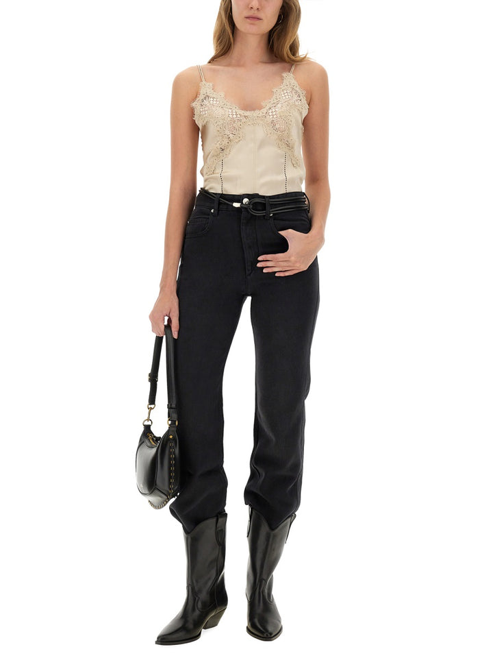 Isabel Marant Top - Beige | Wanan Luxury