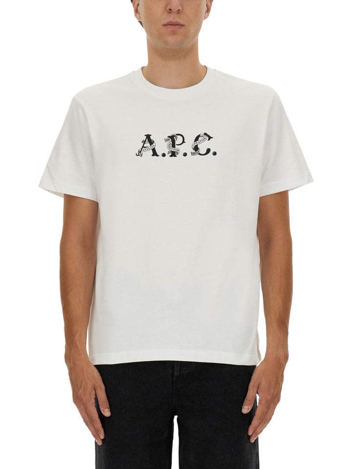 A.P.C. T shirt - Bianco | Wanan Luxury