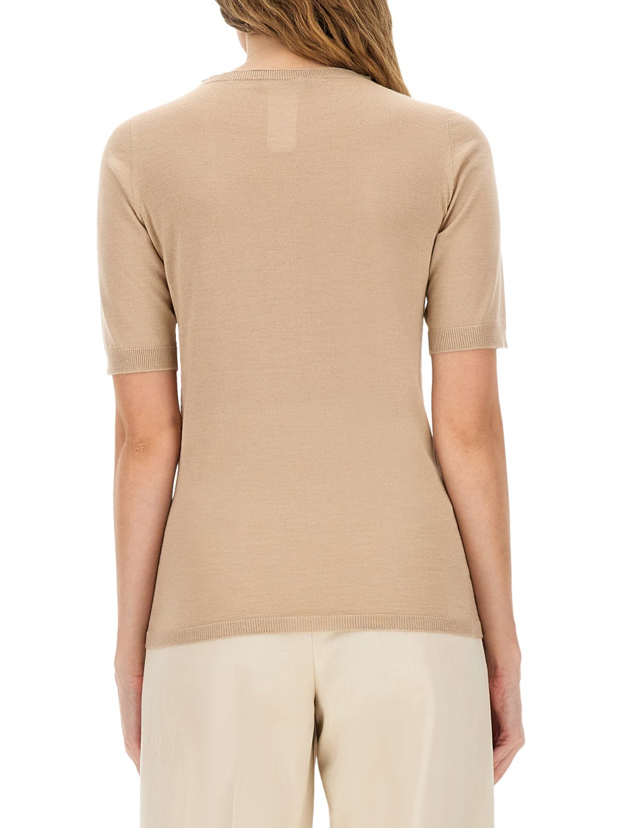 Fabiana Filippi T shirt - Beige | Wanan Luxury