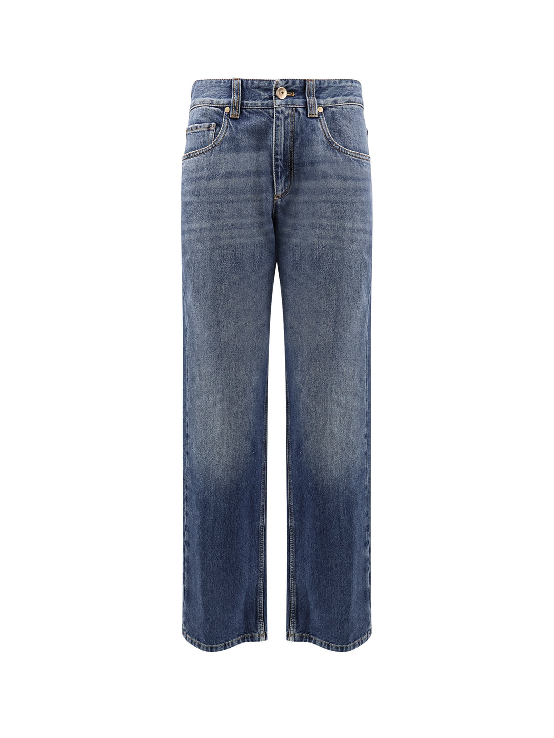Brunello Cucinelli Jeans - AGED BLUE DENIM | e1439ecb831bae946b1feab15437ec145e8d8180