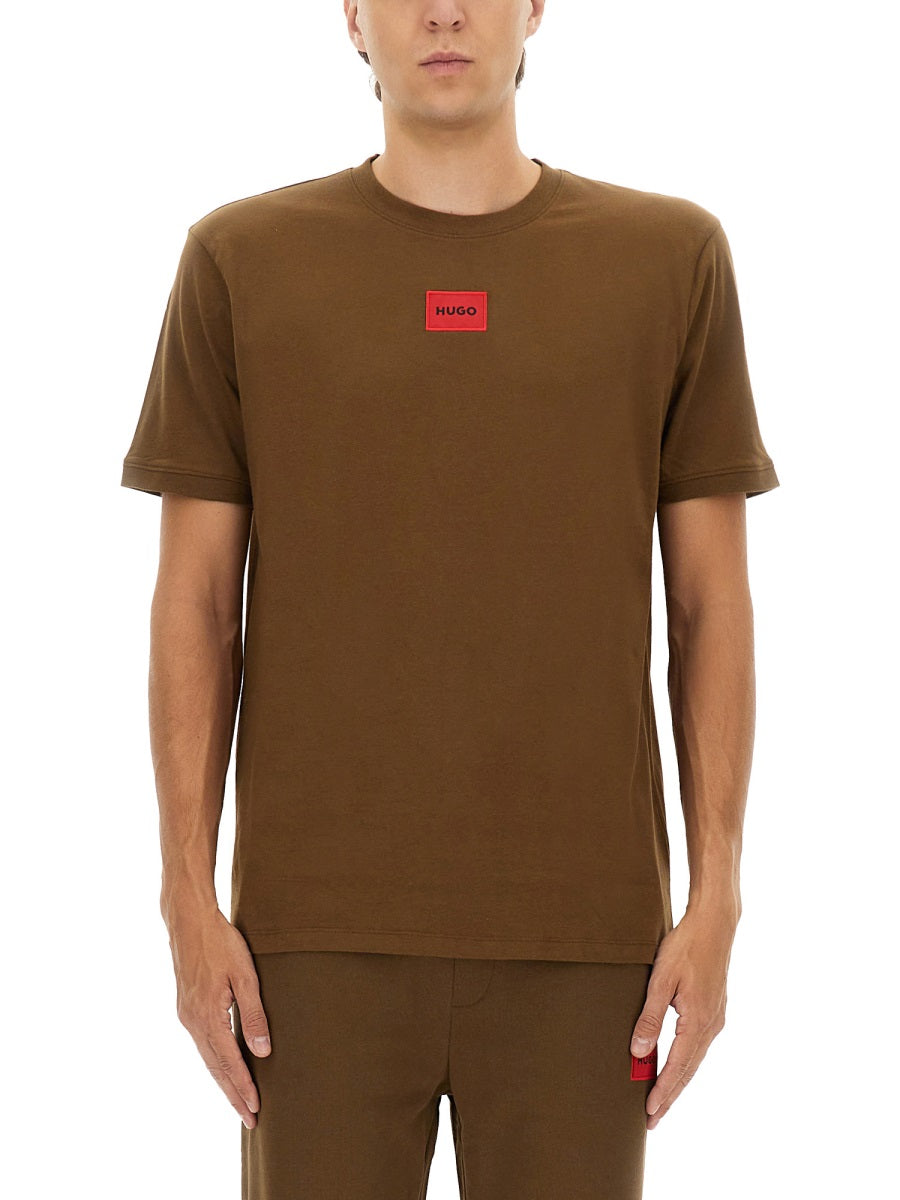 Hugo T shirt - Marrone | Wanan Luxury