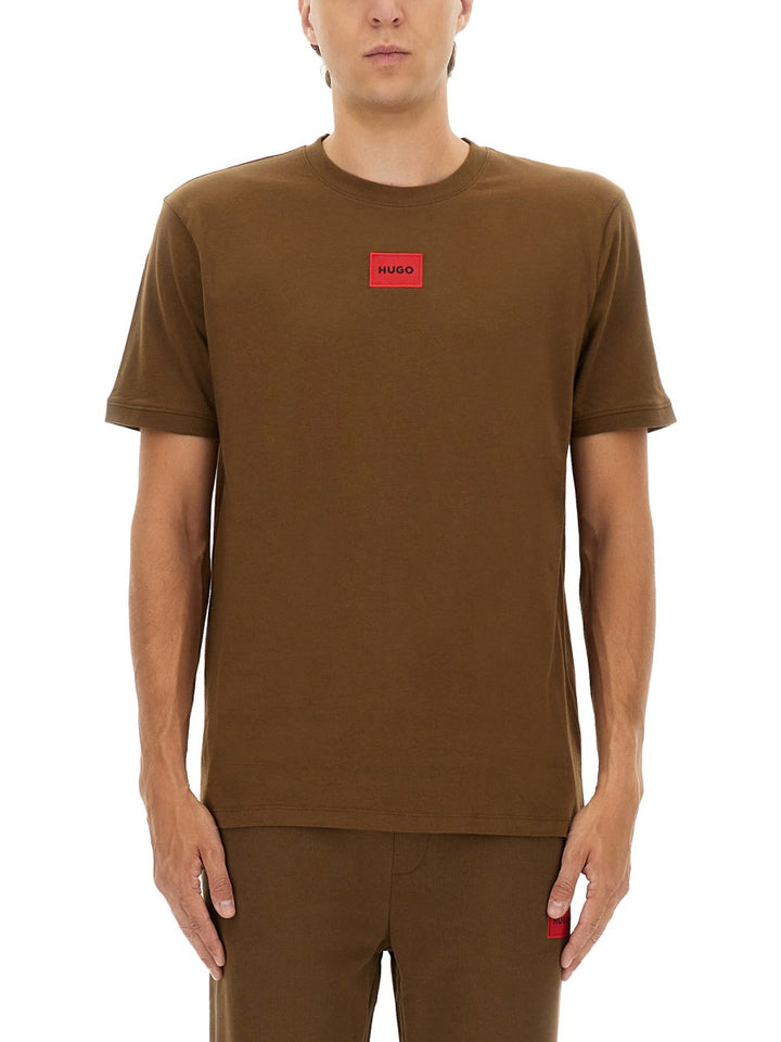 Hugo T shirt - Marrone | Wanan Luxury