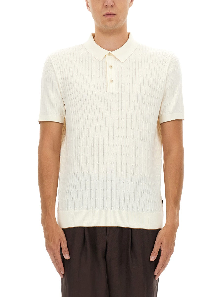 Boss Camel Polo - Bianco | Wanan Luxury