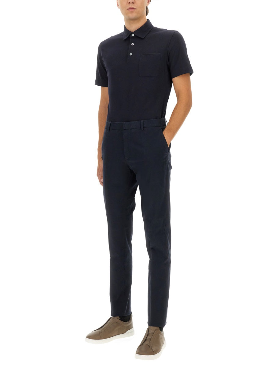 Zegna Pantaloni - Blu | Wanan Luxury