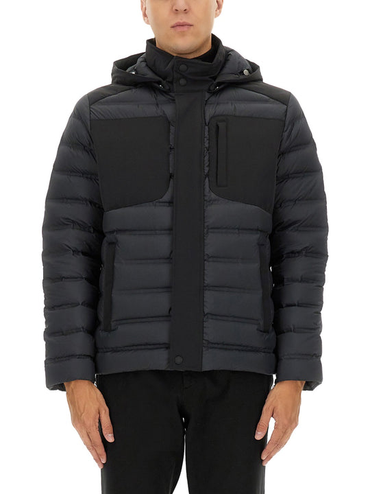 Down Jacket With Detachable Hood