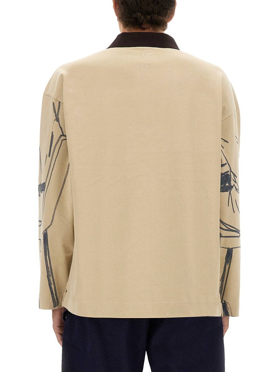 JW Anderson Polo - Beige | Wanan Luxury