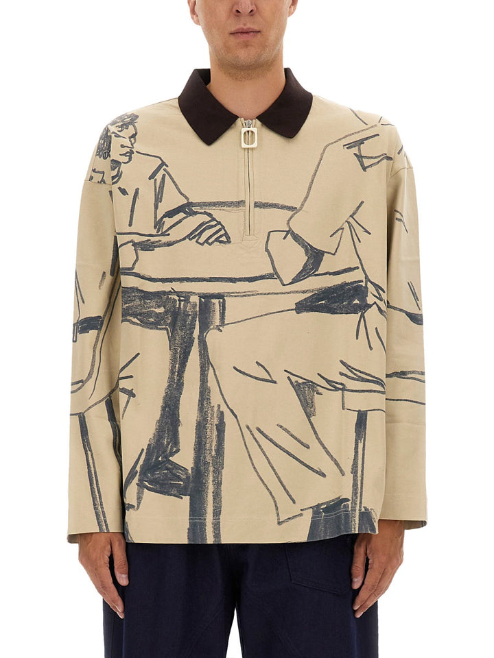 JW Anderson Polo - Beige | Wanan Luxury