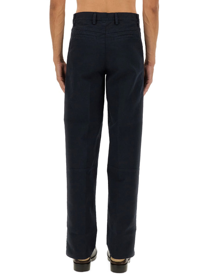 Dries Van Noten Pantaloni - Blu | Wanan Luxury