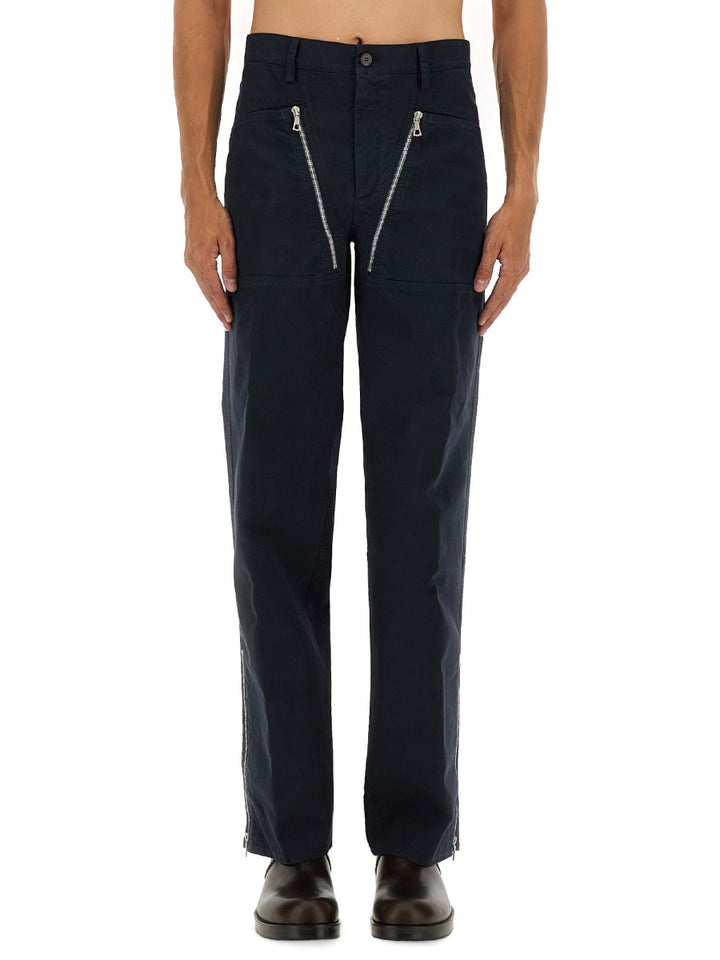 Dries Van Noten Pantaloni - Blu | Wanan Luxury