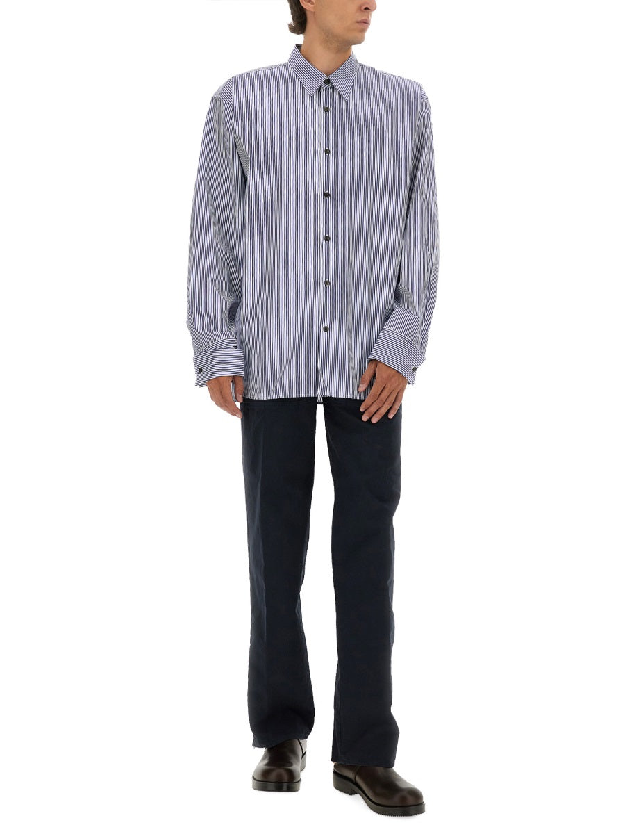 Dries Van Noten Pantaloni - Blu | Wanan Luxury