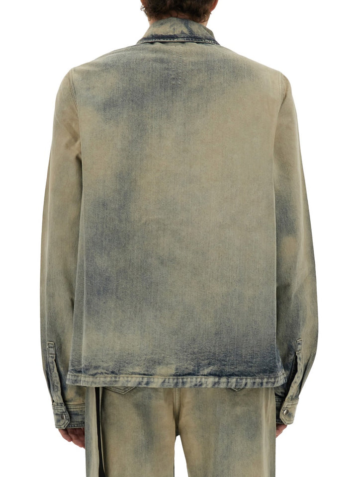 Rick Owens x Drkshdw Giacche - Blu | Wanan Luxury