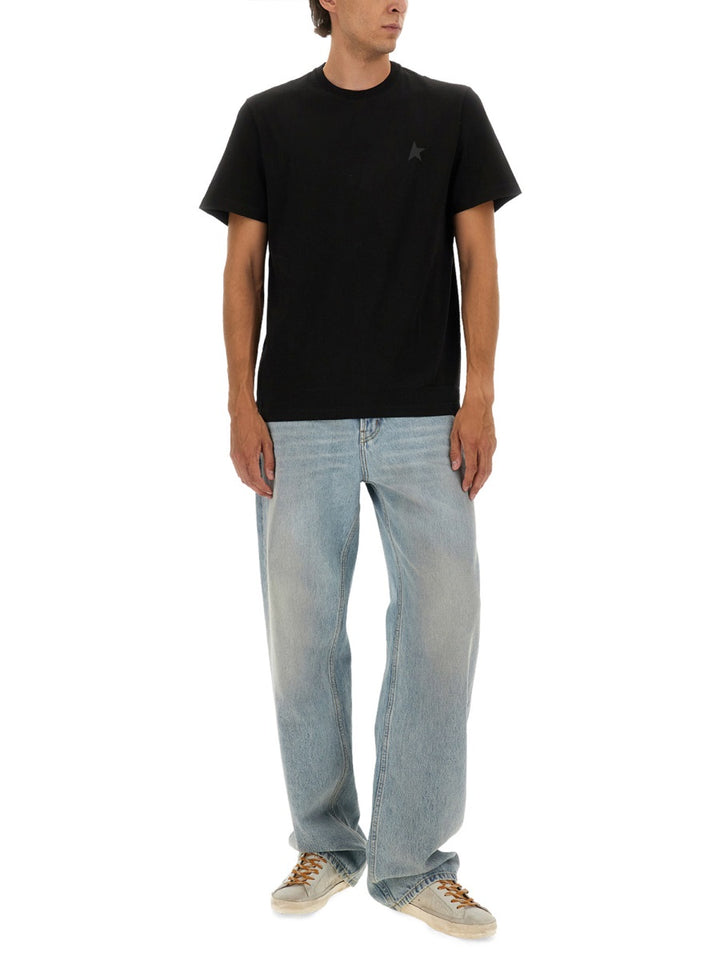 Golden Goose T shirt - Black | ffb78dcbedc325abf61fb7b46947ff8c39df1fee
