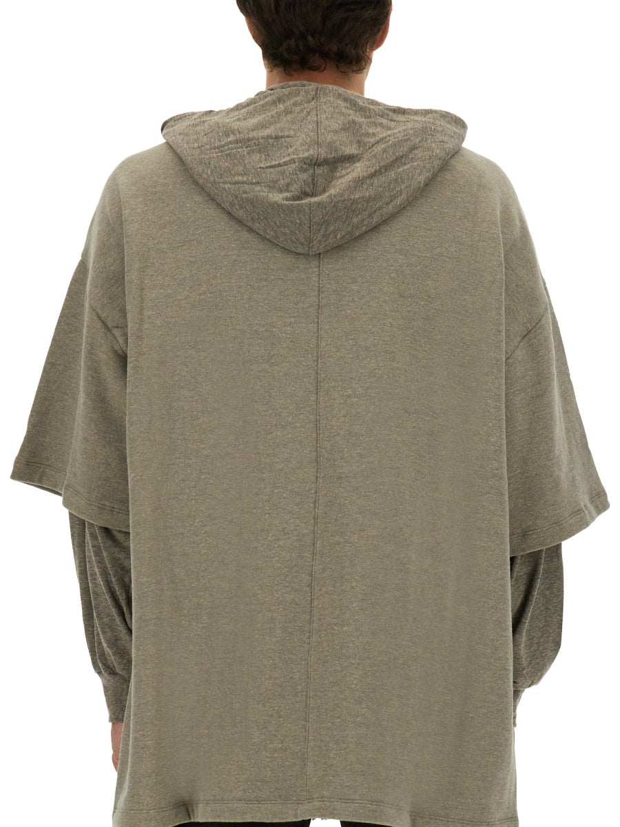 Rick Owens x Drkshdw Felpe - Grigio | Wanan Luxury