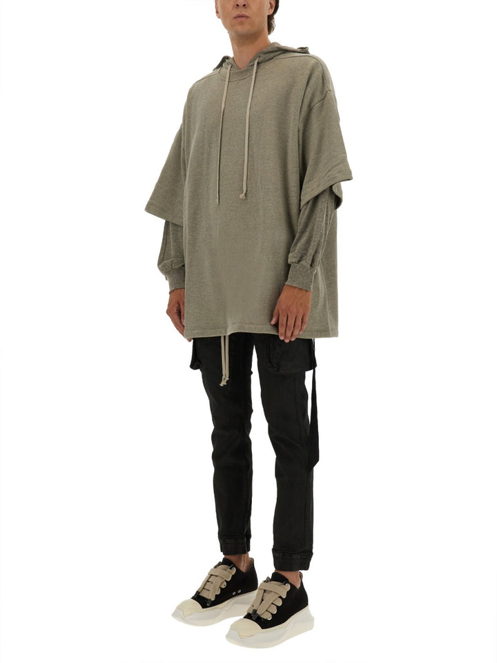 Rick Owens x Drkshdw Felpe - Grigio | Wanan Luxury