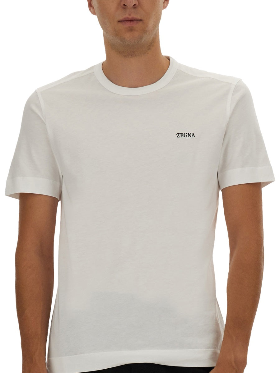 Zegna T shirt - Bianco | Wanan Luxury