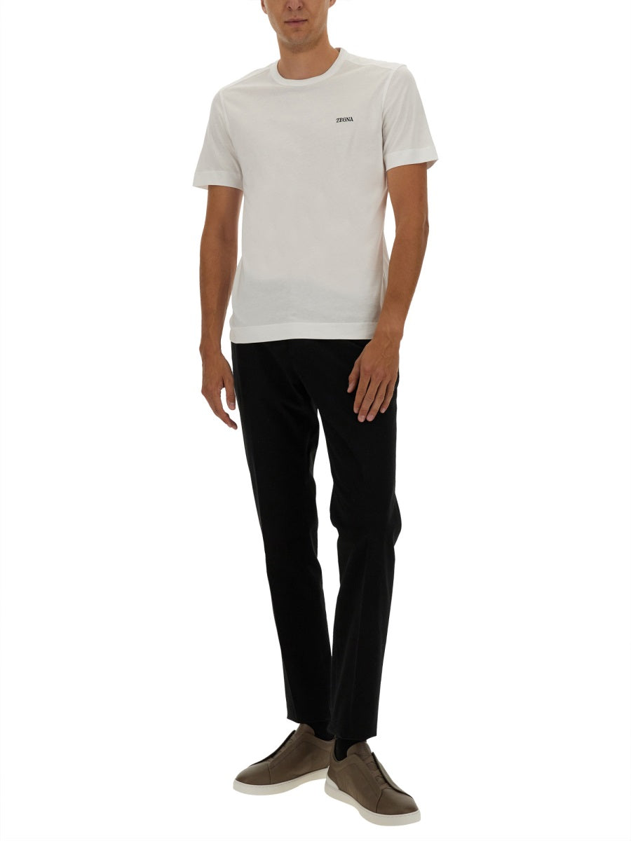 Zegna T shirt - Bianco | Wanan Luxury