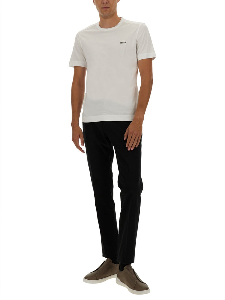 Zegna T shirt - Bianco | Wanan Luxury