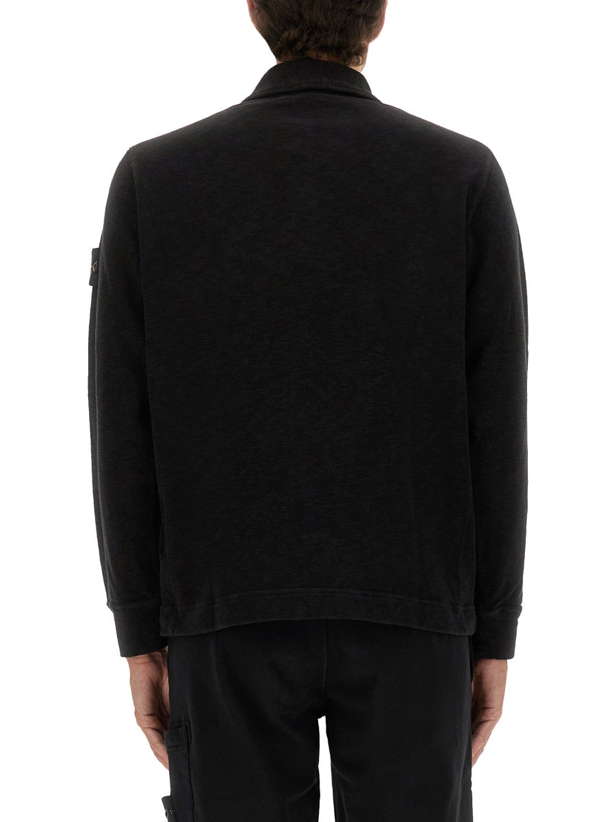 Stone Island Polo - Nero | Wanan Luxury