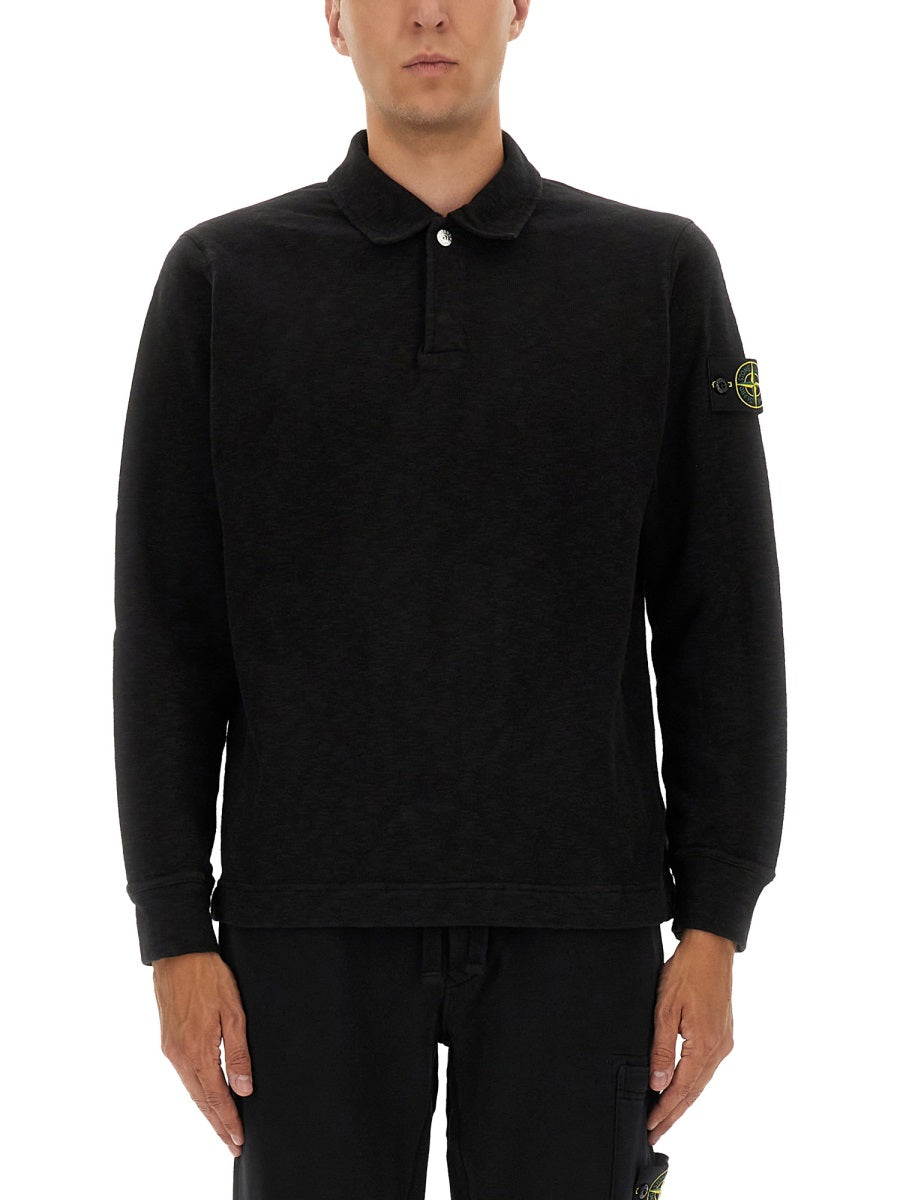 Stone Island Polo - Nero | Wanan Luxury