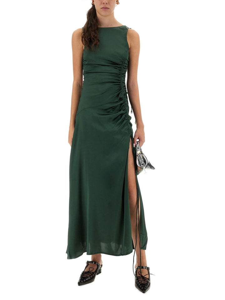 Ganni Abiti - Green | 12b53bab5c169bdd1d12edc034f20d92d2f959c6