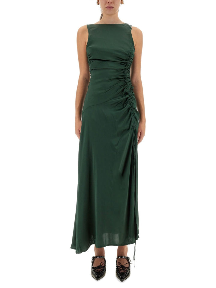 Ganni Abiti - Green | c5bd8a8b072a85cb45cc858727f98beeff2c6eb2