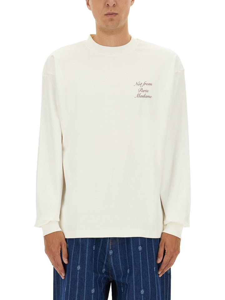 Drôle De Monsieur T shirt - Bianco | Wanan Luxury