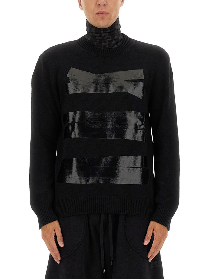 MM6 Maison Margiela Felpe - Nero | Wanan Luxury