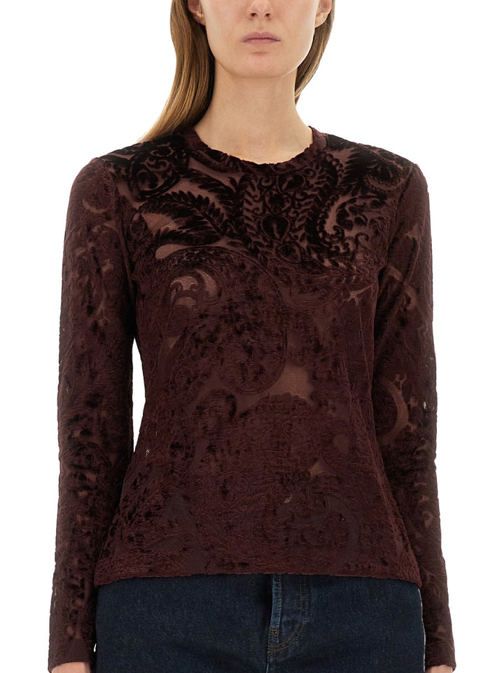 Etro Top - Bordeaux | Wanan Luxury