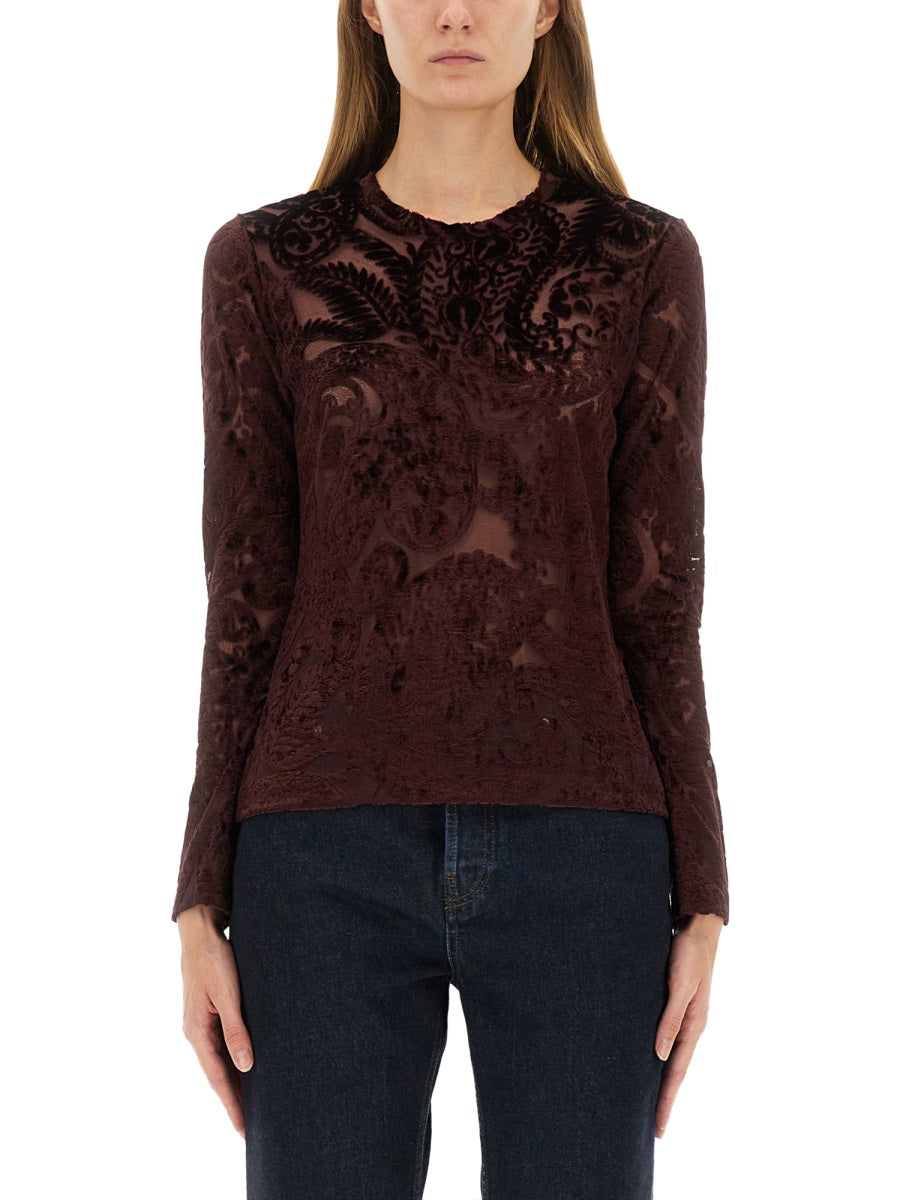 Etro Top - Bordeaux | Wanan Luxury