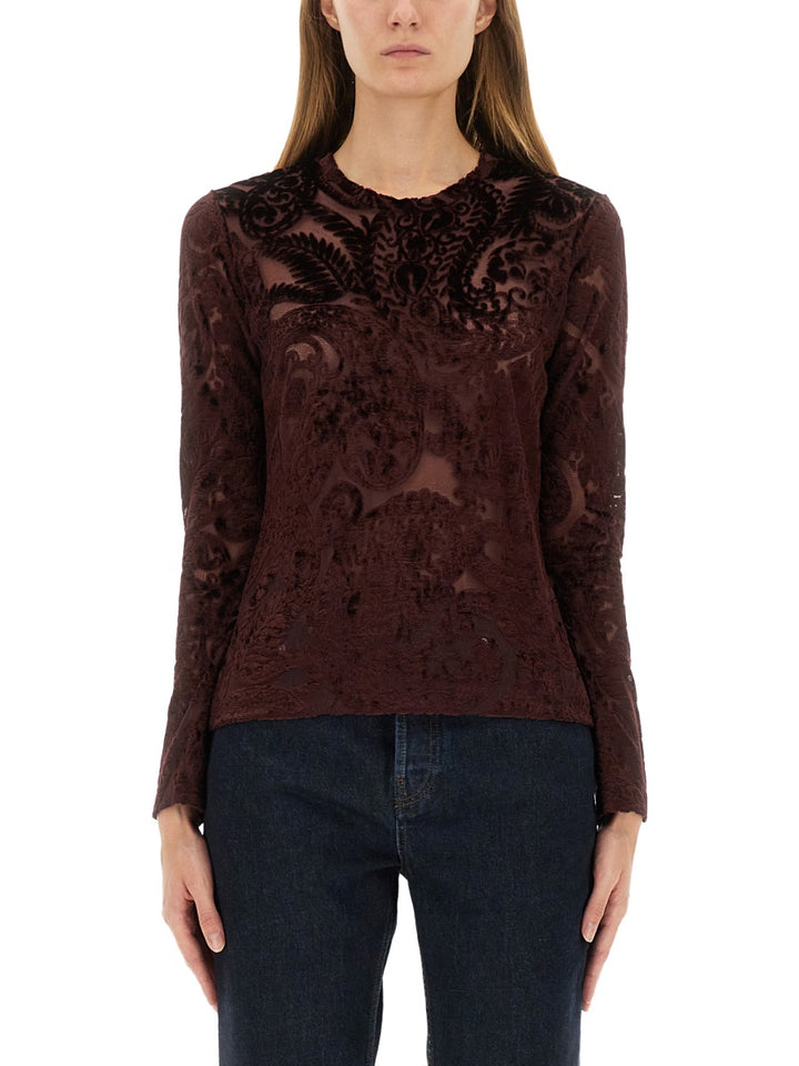 Etro Top - Bordeaux | Wanan Luxury