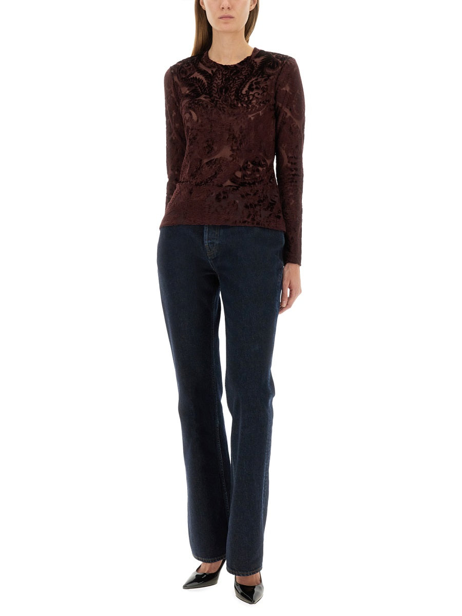 Etro Top - Bordeaux | Wanan Luxury