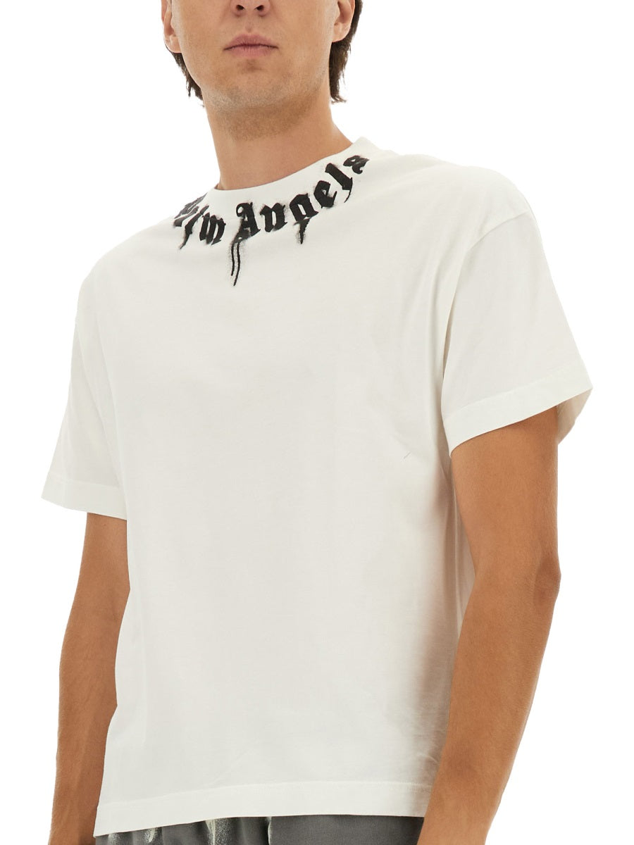 Palm Angels T shirt - Bianco | Wanan Luxury