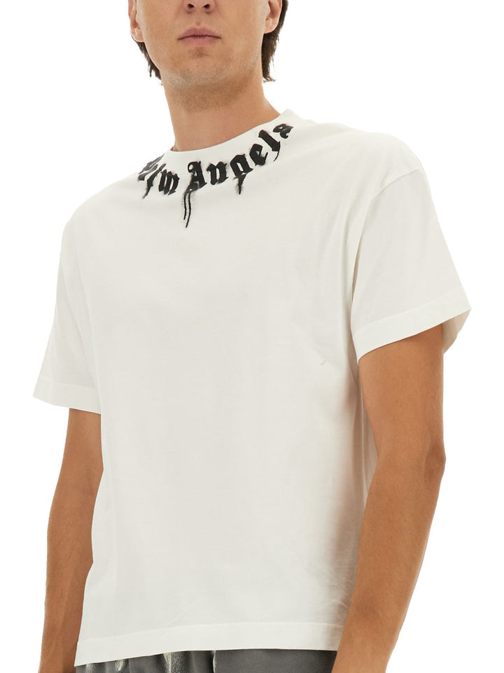 Palm Angels T shirt - Bianco | Wanan Luxury