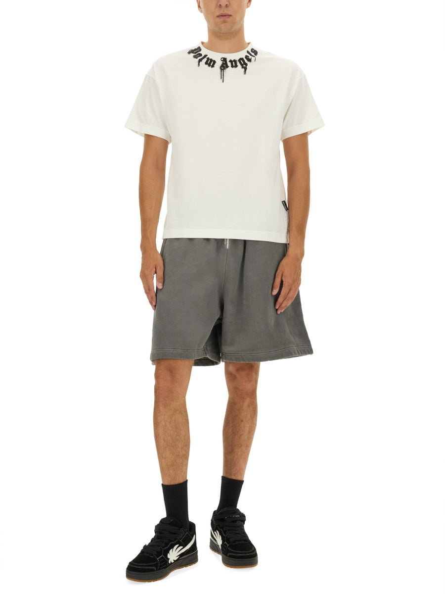 Palm Angels T shirt - Bianco | Wanan Luxury