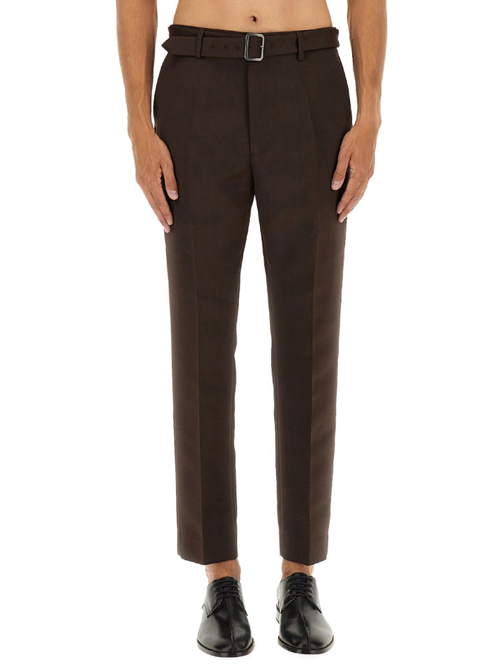 MM6 Maison Margiela Pantaloni - Marrone | Wanan Luxury