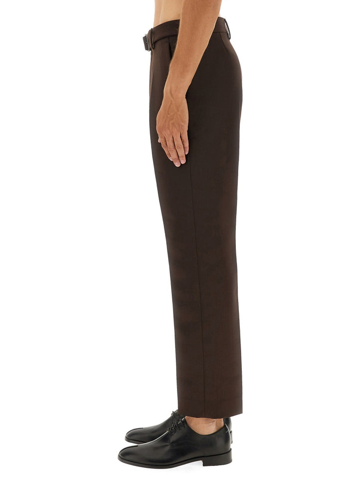 MM6 Maison Margiela Pantaloni - Marrone | Wanan Luxury