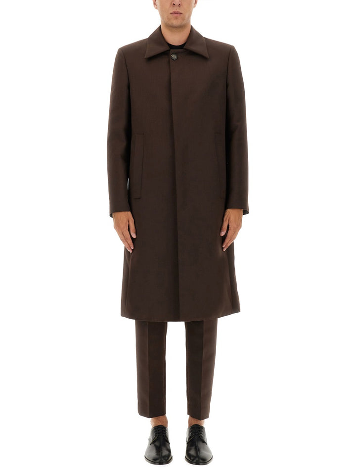 MM6 Maison Margiela Trench e Impermeabili - Marrone | Wanan Luxury