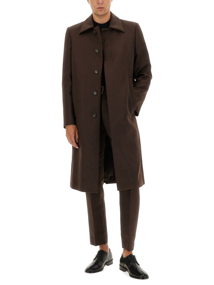 MM6 Maison Margiela Trench e Impermeabili - Marrone | Wanan Luxury