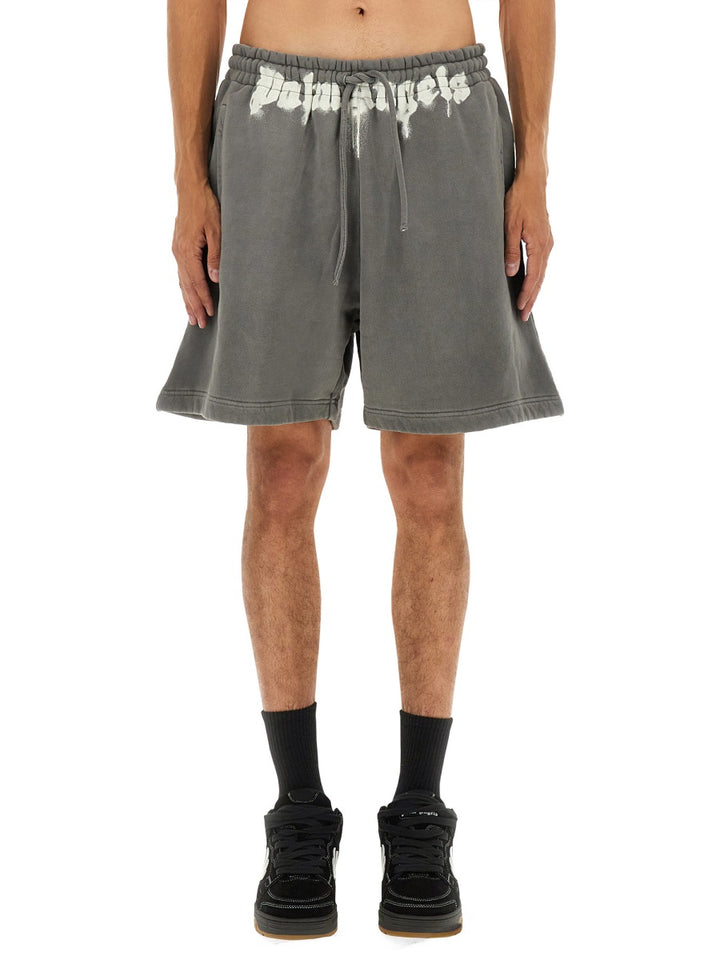 Palm Angels Shorts - Grigio | Wanan Luxury