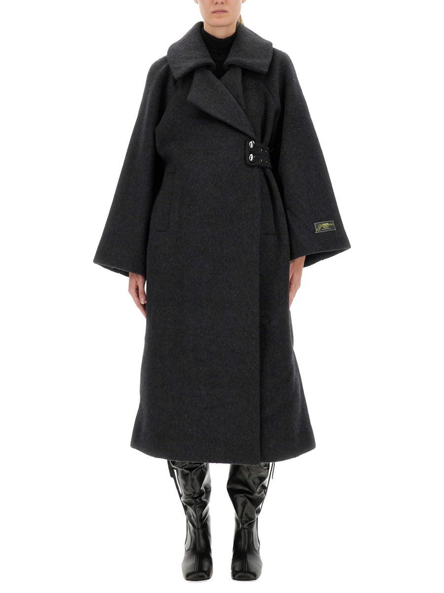 Ganni Trench e Impermeabili - Grigio | Wanan Luxury