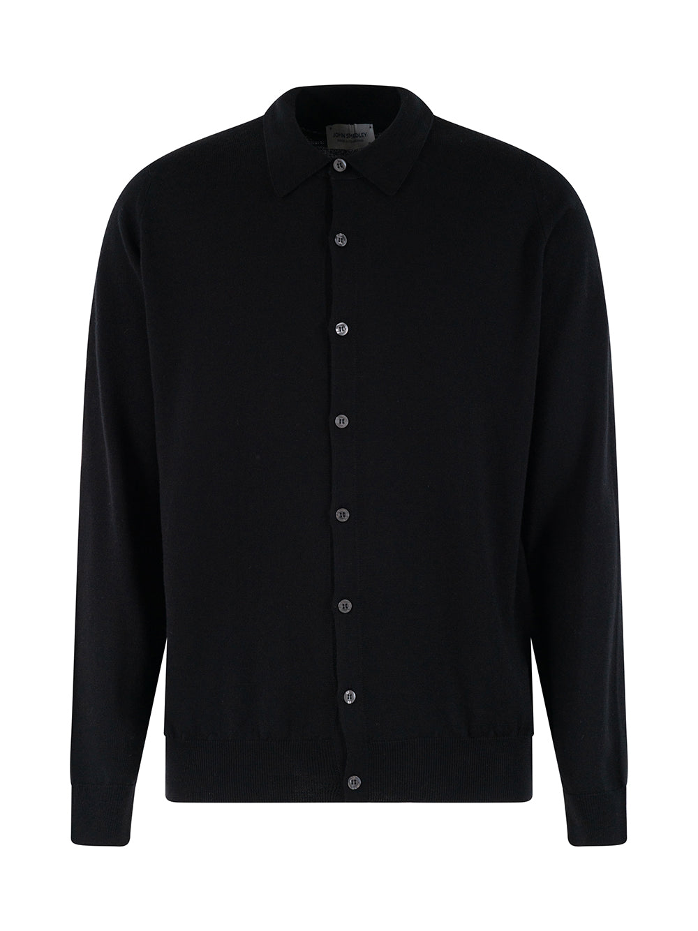 John Smedley Cardigan - Nero | 9c6d3f54275d07069a15d46b6635e4160ec4059b
