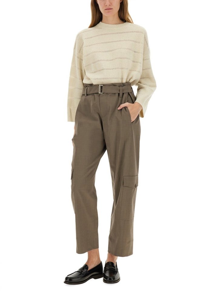 Brunello Cucinelli Pantaloni - Marrone | Wanan Luxury