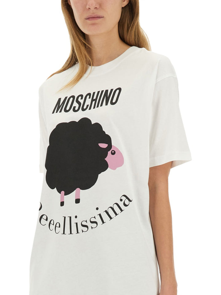 Moschino T shirt - Bianco | Wanan Luxury