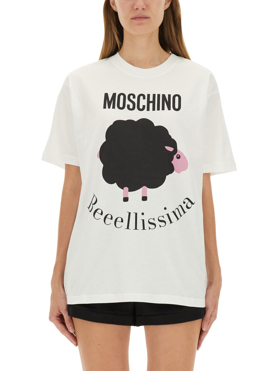 Moschino T shirt - Bianco | Wanan Luxury