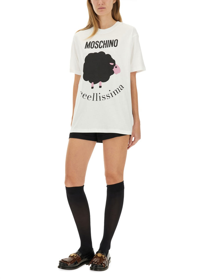 Moschino T shirt - Bianco | Wanan Luxury